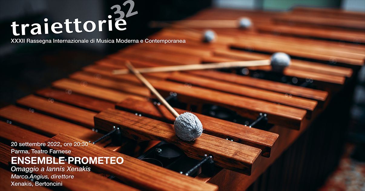 Ensemble Prometeo per il Festival Traiettorie: Omaggio a Iannis Xenakis, concerto nel Teatro Farnese